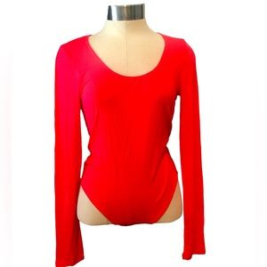 Forever 21 NWT Orange Bodysuit Size L Woman